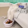 veicomtech Ionic Foot Bath Detox Machine, Detox Foot Spa with Wrist Strap, Far Infrared Waistbelt and Array for Home Use, Salon Beauty Club view 2