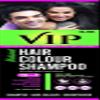 VIP NATURAL HAIR COLOUR SHAMPOO BLACK - 3 IN 1 SHAMPOO HAIR COLOUR CONDITIONER, 400ML - WITH EXPRESS SHIPPING view 1