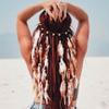 Aceorna Boho Feather Headbands Hippie Gypsy Indian Hairbands Tassels Head Piece Costume Hair Accessories Festival Headdress for Women view 3