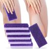 2 in 1 Pumice Stone for Feet,6 Pack Foot Scrubber & Callus Remover, Stone Scrubber for Hard Skin,Foot Pumice,Dead Skin Remover for Feet, Heels, Hands and Body (Purple) view 1