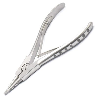 AAProTools Body Piercing Pliers, Clamp Pliers Tool, Steel Body Piercing Kits Ear Nose Lip Navel Tongue Septum Forcep Steel Body Piercing, Stainless Steel Piercing Tool Lightweight and Compact