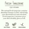 Soo'Ae FRESH TANGERINE Eye cream Vegan Facial vitamin C eye care view 3