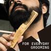 Beard Folding Wooden Comb and 4 Pack Beard Oil for Men - By Striking Vikings view 4
