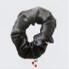 Black Cherry Charm Scrunchie view 1