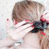 Black Cherry Charm Scrunchie view 3