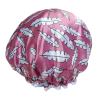 1 PCS Eco-friendly PEVA Lined Shower Cap, Cute Printed Exterior Large Bath Cap for Hair Treatment (06 Pink Feather) view 1