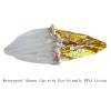 1 PCS Eco-friendly PEVA Lined Shower Cap, Cute Printed Exterior Large Bath Cap for Hair Treatment (07 Yellow Feather) view 4