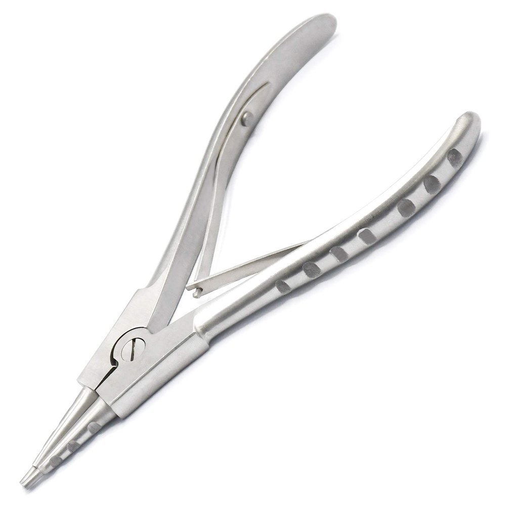 AAProTools 14.5CM Steel Body Piercing Kits Ear Nose Lip Navel Tongue Septum Forcep Clamp Pliers Tool for Professional Use