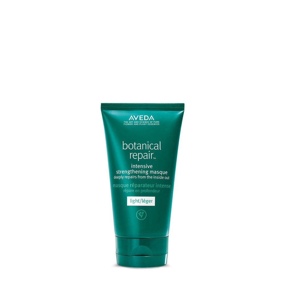 Aveda Botanical Repair Intensive Strengthening Masque Light | Bond-Building Hair Mask for Stronger Hair | Deep Conditioner | Detangles, Softens Fine to Medium Hair | 98% Naturally Derived*, 5 Fl Oz