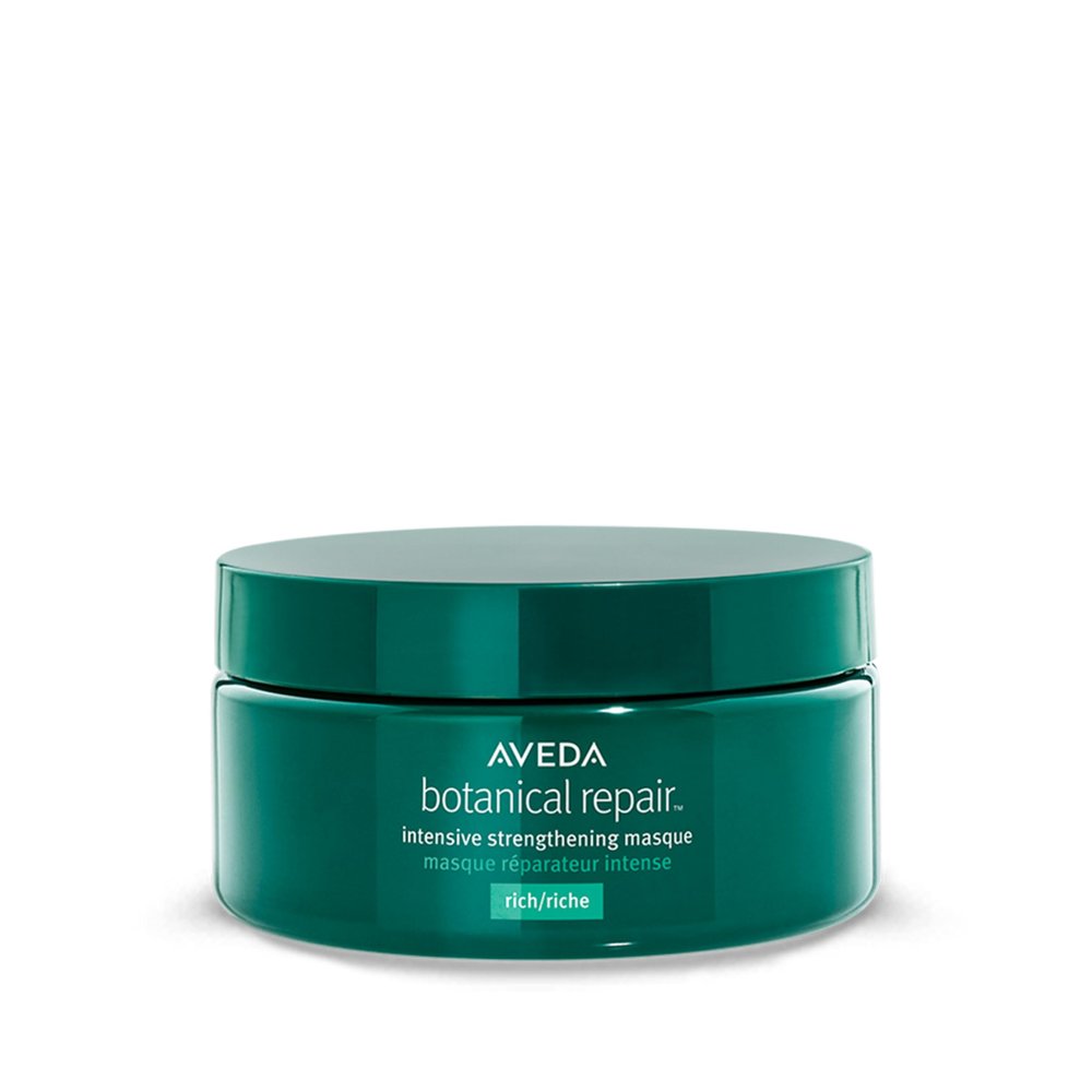 Aveda Botanical Repair Intensive Strengthening Masque Rich | Bond-Building Mask for Stronger Hair | Deep Conditioner | Detangles, Softens Medium to Thick Hair | 94% Naturally Derived*, 6.7 Fl Oz