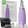 Microderm GLO GEM Diamond Microdermabrasion and Suction Tool - Blackhead Remover Pore Vacuum Advanced Facial Treatment Machine - Anti Aging Wrinkle Care for Collagen Production & Acne Scars (Purple) view 1