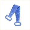 Magik Silicone Bath Shower Towel Rub Brush Pull Back Strip Scrubber Exfoliating Scrub Tool (Blue) view 1