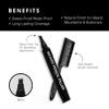 Pacinos Beard Pencil Filler - Water Proof, Long Lasting Coverage & Natural Finish - Beard, Moustache & Eyebrows - Micro-Fork Tip for Seamless Application - Includes Bristle Brush for Blending (Black) view 3