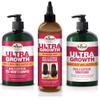 Difeel Ultra Growth 3-PC Set: Shampoo 12 oz, Conditioner 12 oz & Hair Oil 8 oz view 1
