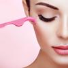 24 Pieces Plastic False Eyelash Applicator Clip Eyelash Extension Tweezers Remover Tool Tweezers for Application and Removal(Pink) view 4