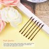 MORGLES 2 Inches Brown Bobby Pins Bulk, 120PCS Brown Hair Pins with Box for Women Girls view 2