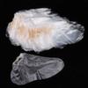 Backbayia 100 Pieces Disposable Paraffin Bath Liners Clear Plastic Foot Covers Socks for Pedicure Hot Spa Wax Treatment view 2