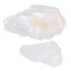 Backbayia 100 Pieces Disposable Paraffin Bath Liners Clear Plastic Foot Covers Socks for Pedicure Hot Spa Wax Treatment view 4