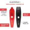 GAMMA+ Absolute Hitter Custom Body Kit Lids Metallic Red and Matte Black Set of 2 Trimmer Lids view 2