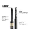 L'Oreal Paris Makeup Brow Stylist Definer Waterproof Eyebrow Pencil, Ultra-Fine Mechanical Pencil, Draws Tiny Brow Hairs and Fills in Sparse Areas and Gaps, Auburn, 0.003 Oz view 3