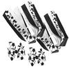 HipGirl Sports Soccer Bows Hair Clips and Soccer Ribbon Pony Holder Streamers Bundle-Soccer Accessories, Soccer Gifts for Girls and Women view 1