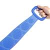 Silicone Bath Body Brush-Silicone Back Shower Scrubber Exfoliating Brush-Bath Belt Exfoliating Back Brush Belt-Bath Towel for Dead Skin Remover,Dual Sided,Easy to Clean, Eco Friendly (Blue) view 3