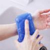 Silicone Bath Body Brush-Silicone Back Shower Scrubber Exfoliating Brush-Bath Belt Exfoliating Back Brush Belt-Bath Towel for Dead Skin Remover,Dual Sided,Easy to Clean, Eco Friendly (Blue) view 4