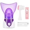 Facial Steamer for Face Nano Facial Mister Sprayer Set, Face Steamer for Facial Deep Cleaning, Portable Mini Face Steamer for Clogged Pore, Sinuses (Include Blackhead Remover Kit, Brush) view 1