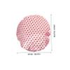4pcs Thicken Bathing Shower Caps Pink Bonnet Elastic Bath Cap Hats Silk Sleep Cap Womens Hat Silk Bonnets Bathing Caps Waterproof Shower Cap Miss Shampoo Cap Hair Care view 2