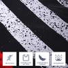 BARBER PRO Men's Grooming Hair Cutting Cape With Snap Closure, Professional Salon Waterproof Polyester Hairdressing Cape for Hairdresser 64'' x 57'' (Stripe American Flag Print) view 3
