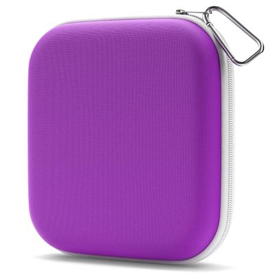 OPTIPAK Multipurpose Purse Pouch | Neoprene Makeup Bag with Zipper Pouch & Carabiner Keychain | Portable Travel Cosmetic Bag, Womens Travel Makeup Tote (Pack of 1)