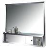 36" x 32" Surface Mounted SS Framed Cosmetic Box with Mirror view 1