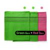 9pcs Genuine Korean/Asian Exfoliating Bath Washcloth, Skin Massage (Green 6pcs, Red 3pcs) Genuine Korean Italy Towel, Removing Dry, Dead Skin Cells, Cleaning Pores, Reusable view 4