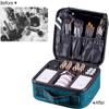 Welocity Professional Diamond 22 Cms Cosmetic Pouch (M_01-vanity_Green) view 2