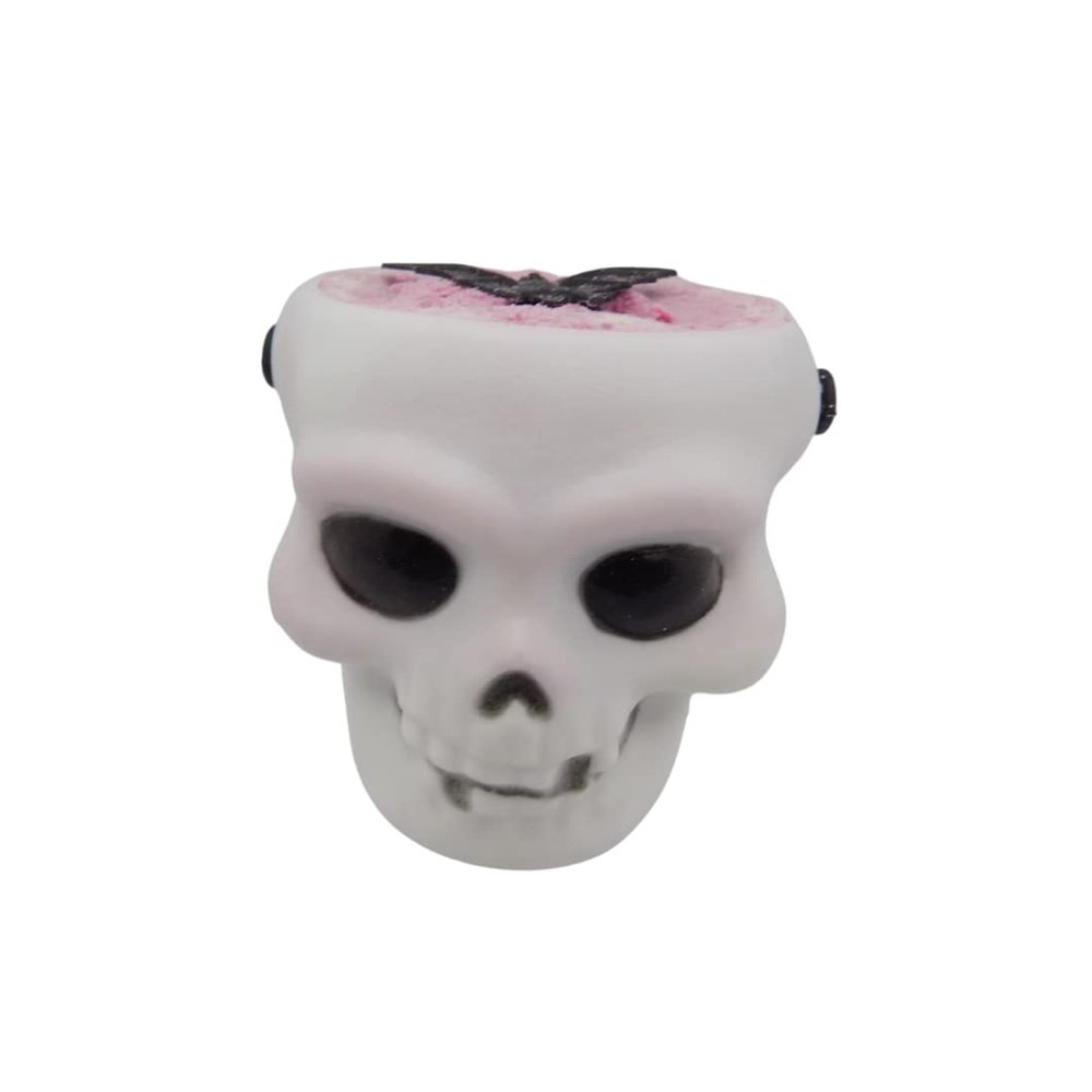 Skull Bath Bomb Cauldrons/Spooky Bath Fizzies/Berry Vanilla