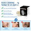 Oakeer Nose Hair Remover Kit with 30 Wax Sticks for Men and Women - 100g Nose Wax for At-Home Hair Removal view 2