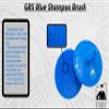 G.B.S Shampoo Scalp Exfoliator Shower Brush 4 Pack -Scrubber,Massager & Beard Exfoliator - Blue view 4