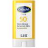 Cetaphil Sheer Mineral Sunscreen Stick for Face & Body, 0.5oz, 100% UVA/UVB Mineral Sunscreen: Zinc Oxide & Titanium Dioxide, Broad Spectrum SPF 50, For Sensitive Skin view 1