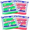 8 pcs Asian Exfoliating Bath Washcloth - Red & Green 2 Pack view 1