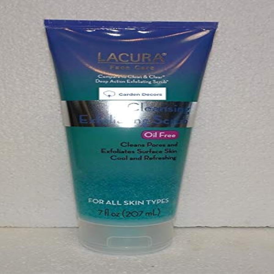 Lacura Face Care Cleansing Exfoliating Scrub 7fl oz 207ml (Made in Germany)