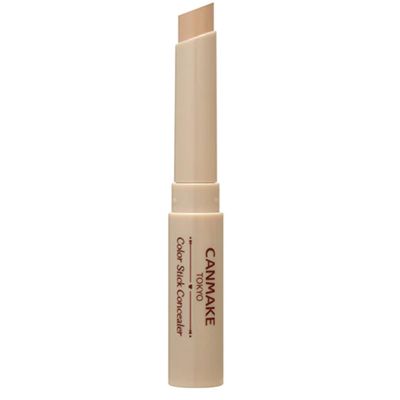 CANMAKE - Color Stick Concealer - Non-Greasy Multi-Purpose Coverage Moisturizing - 0.07oz - 1.9 Gram (x1) (01 Natural Beige)