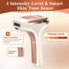Laser Hair Removal for Woman and Men, Permanent IPL Laser Hair Removal 300,000 Flashes Home Use Hair Remover Device for Bikini, Face, Legs, Arms, Armpits view 3