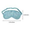 2 Pcs Double-Sided Satin Eye Mask Night Mask Silk Eye Mask Silk Sleeping Eye Patch Washablesleep Eye Sleep Blindfold Adjustment Faux Stretch Color Goggles to Sleep view 2