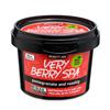 Beauty Jar VERY BERRY SPA Face and Lip Scrub Peeling, Skin Exfoliant 4,23 Oz (120 g) - gentle exfoliation, antioxidant formula - pomegranate extract and rosehip extract, powdered sugar view 2