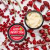Beauty Jar VERY BERRY SPA Face and Lip Scrub Peeling, Skin Exfoliant 4,23 Oz (120 g) - gentle exfoliation, antioxidant formula - pomegranate extract and rosehip extract, powdered sugar view 3