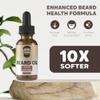 Beard Oil by Crafted Beards - Beard Oil Conditioner - Leave Your Beard Feeling Amazing - All Natural Ingredients - No Residue - Mustache Oil - 1oz - Made in the USA (Cedar Leather) view 3