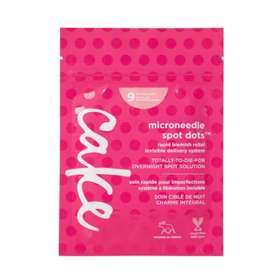 Cake Beauty Microneedle Spot Dots for Blemishes, 9 Count