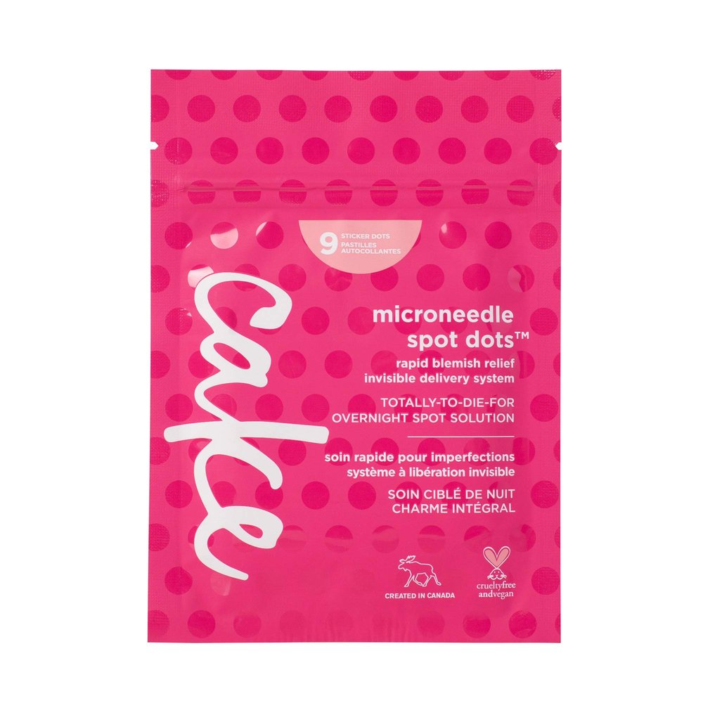 Cake Beauty Microneedle Spot Dots for Blemishes, 9 Count