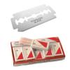 [100 PACK] Double Edge Stainless Steel Razor Blades  Platinum-Coated Safety Razor Blades for Mens Shaving, Delivering a Smooth, Precise Shave for Home Use, Barbershops, and Grooming Kits view 1