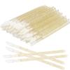 300 Pieces Disposable Lip Brushes Premium Lipstick Gloss Wands Applicator Makeup Tool Kits (Gold) view 1